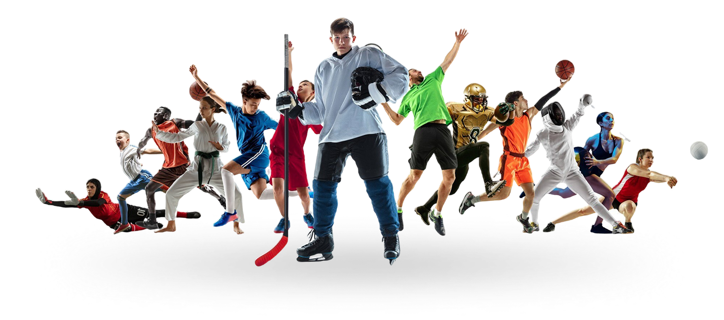 Various sports activities